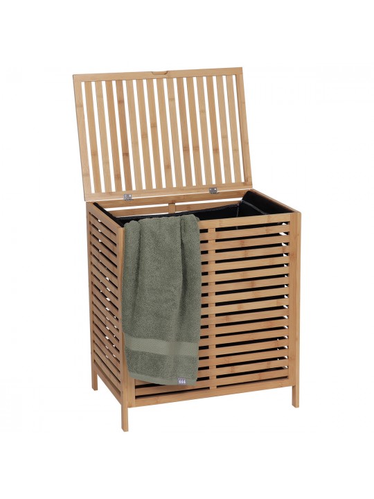 Καλάθι απλύτων 9820 bamboo Eurocasa 60×53,50×37,50 cm Καλάθι απλύτων 9820 bamboo Eurocasa 60×53,50×37,50 cm