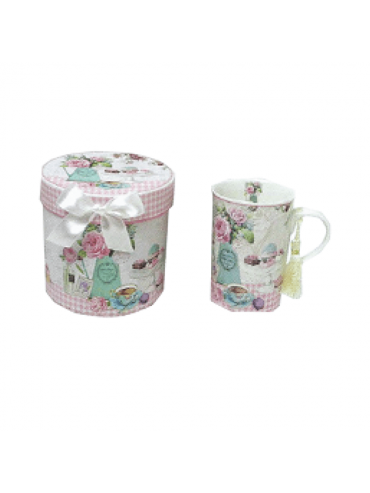 Κούπα τριαντάφυλλο ίσια με συσκευασία δώρου