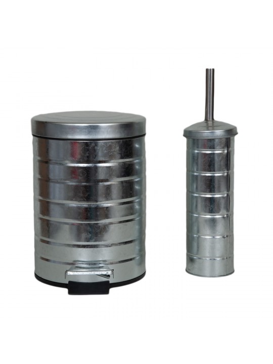 Σετ Κάδος 5 lt - Πιγκάλ inox