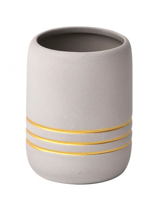 Ποτηροθήκη Polyresin γκρι