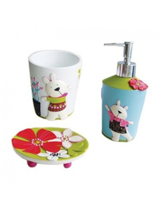 Παιδικό σετ dispenser, ποτηροθήκη και σαπουνοθήκη