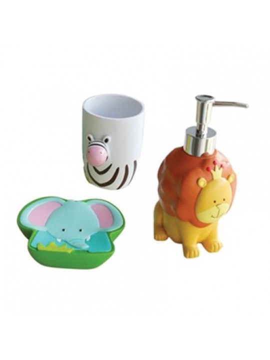 Παιδικό σετ dispenser, ποτηροθήκη και σαπουνοθήκη