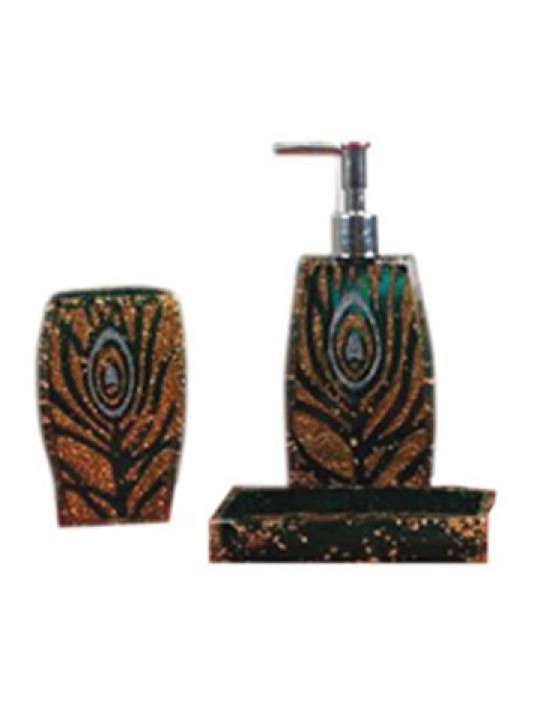 Σετ dispenser, ποτηροθήκη και σαπουνοθήκη