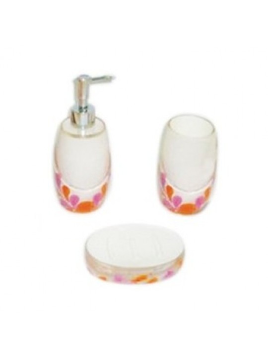 Σετ dispenser, ποτηροθήκη και σαπουνοθήκη