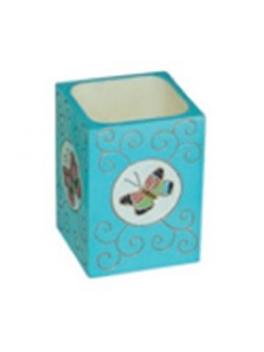 Ποτηροθήκη Polyresin Πεταλούδα