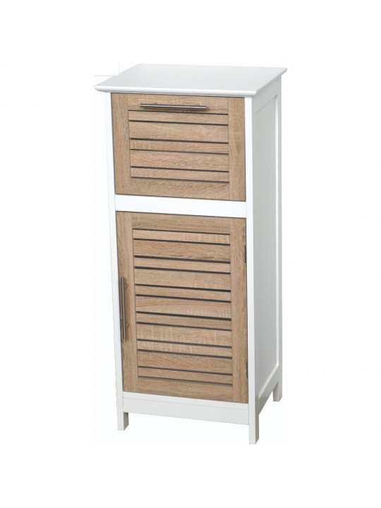 Eurocasa 9939 Ντουλάπι Μπάνιου 36.5x30x83cm Λευκό