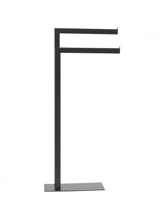 Βάση μεταλλική με 2 βραχίονες μαύρη.