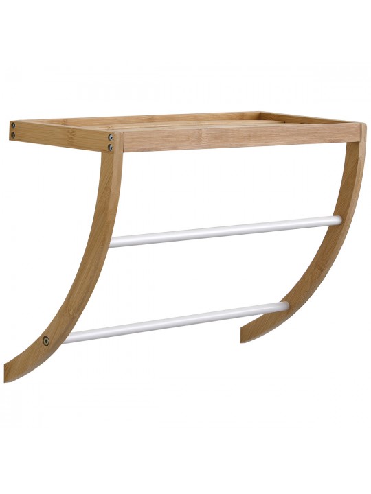 Έπιπλο τοίχου με 1 ράφι bamboo