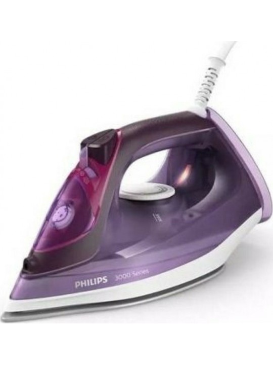 Philips Σίδερο Ατμού 2600W με Κεραμική Πλάκα και Συνεχόμενη Παροχή 40gr/min DST3041/30