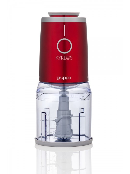 Gruppe Kyklos PDH402 PL Πολυκόπτης Multi 400W με Δοχείο 500ml Red