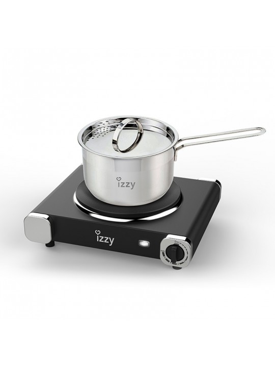 Izzy IZ-1202 Επιτραπέζια Εστία Εμαγιέ Μονή Μαύρη 223903 Izzy IZ-1202 Επιτραπέζια Εστία Εμαγιέ Μονή Μαύρη 223903