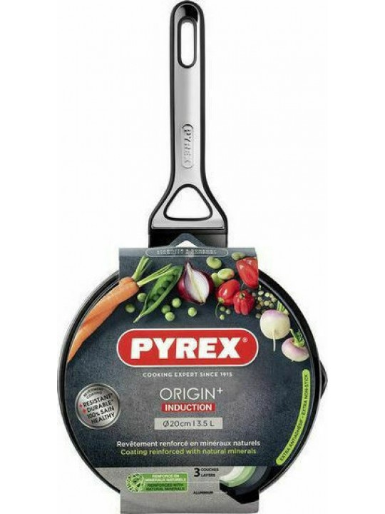 Pyrex 333079 Origin- Κατσαρολάκι Γάλακτος Αλουμινίου με Αντικολλητική Επίστρωση 2.3lt / 18cm Pyrex 333079 Origin- Κατσαρολάκι Γάλακτος Αλουμινίου με Αντικολλητική Επίστρωση 2.3lt / 18cm