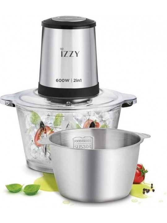 Πολυκόπτες-Multi IZZY IZ-6904 224106 με Δοχείο 1.8lt 600W 224106
