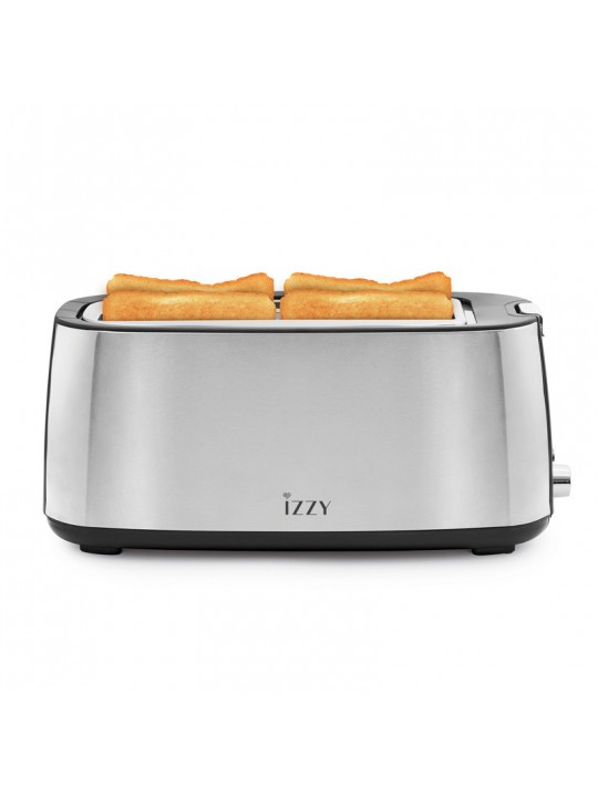 Izzy 224296 Φρυγανιέρα 4 Θέσεων 1400W Inox IZ9104