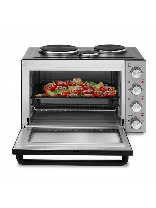 Φουρνάκι Ηλεκτρικό 224349 Izzy 48lt με 3 Εστίες Φουρνάκι Ηλεκτρικό 224349 Izzy 48lt με 3 Εστίες