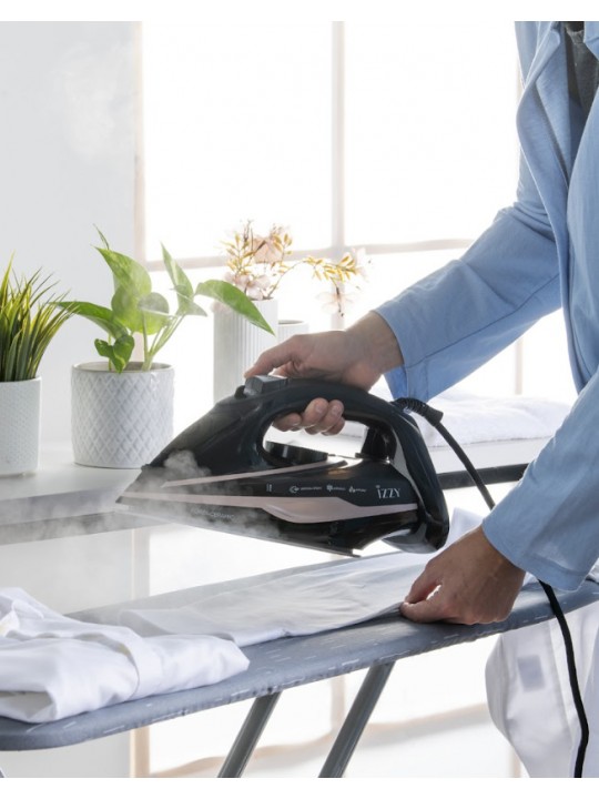 Σίδερο Ατμού Izzy 2900W με Κεραμική Πλάκα και Συνεχόμενη Παροχή Ατμού 55gr/min 224472 Σίδερο Ατμού Izzy 2900W με Κεραμική Πλάκα και Συνεχόμενη Παροχή Ατμού 55gr/min 224472