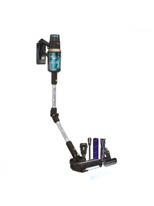 Επαναφορτιζόμενη Σκούπα Izzy Galaxy G6  2 σε 1 Stick & Χειρός 29.6V Μαύρη 225053