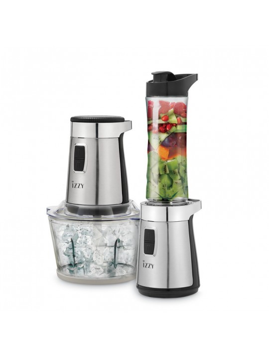 Πολυκόπτης 225211 Multi 650W IZZY IZ6909 με Δοχείο 600ml 