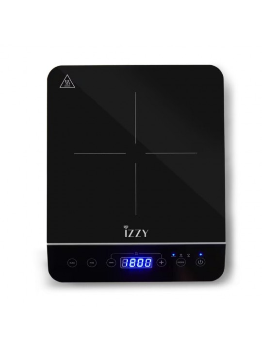 Επιτραπέζια Εστία 225317  Izzy Επαγωγική Μονή Μαύρη
