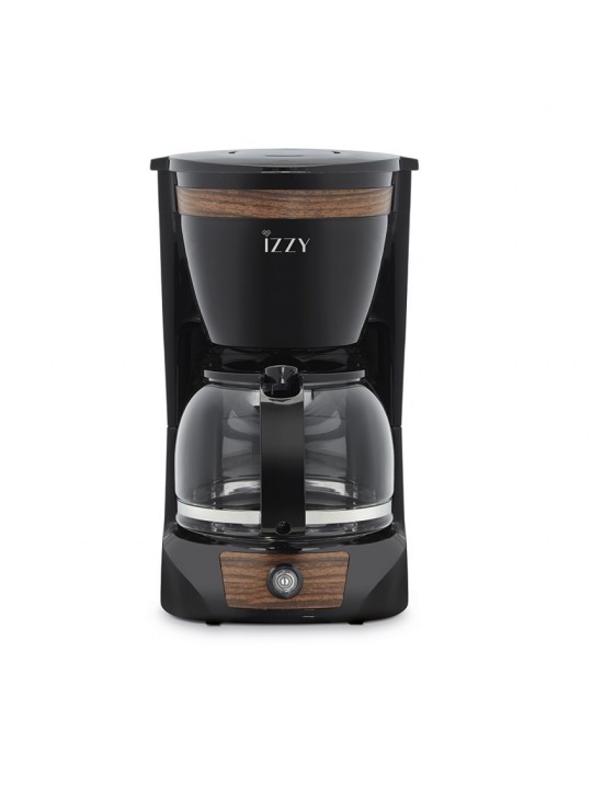 Izzy 224139 C108S Καφετιέρα Φίλτρου 950W Wooden Black