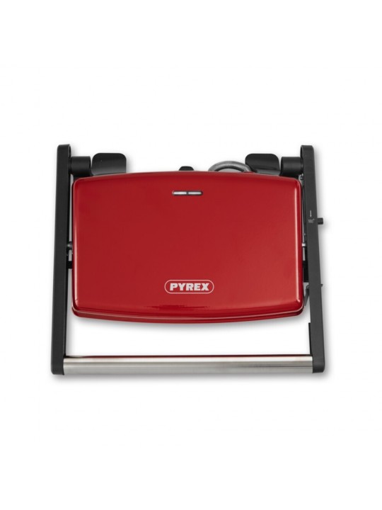Pyrex 333300 SB-292 Τοστιέρα Γκριλιέρα 1500W Κόκκινη