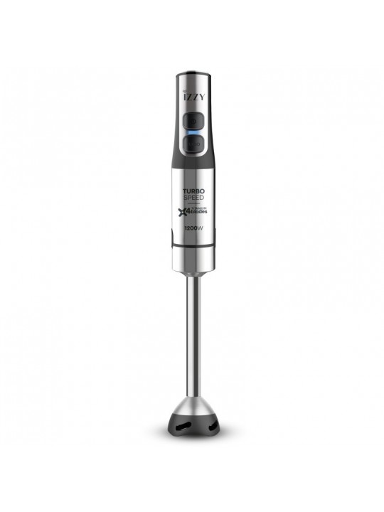 Izzy 224328 Ultra Speed IZ-1702 Ραβδομπλέντερ με Ανοξείδωτη Ράβδο 1200W Ασημί