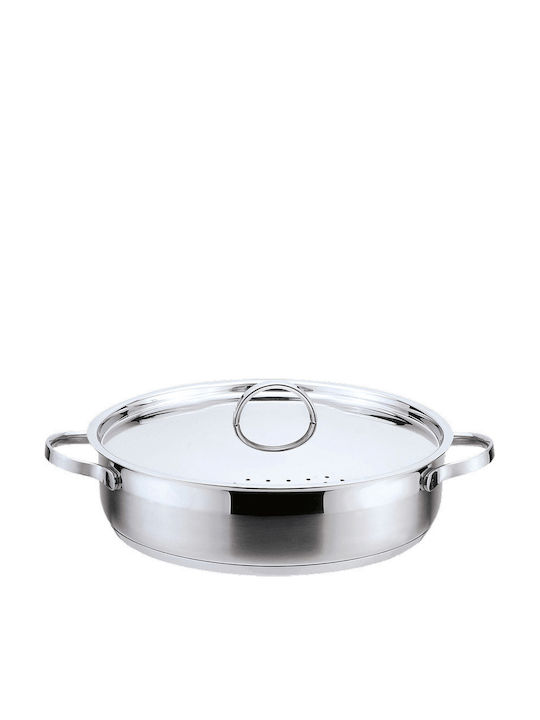 Izzy 166234 Cosmopolitan Σωτέζα με Καπάκι από Ανοξείδωτο Ατσάλι 28cm