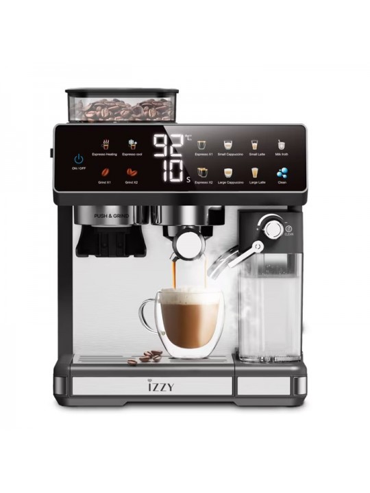 Izzy Ημιαυτόματη Μηχανή Espresso Barista Expert IZ-6028 - 225253