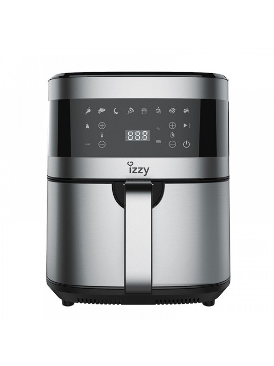 Izzy IZ-8207 Φριτέζα Αέρος με Αποσπώμενο Κάδο 7lt Ασημί 224092