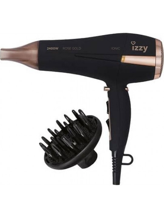 Izzy Rose Gold Ionic - Σεσουάρ Μαλλιών  2400Watt -  222755