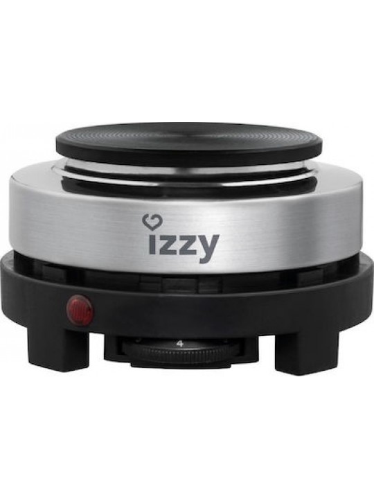 Izzy 222891 Επιτραπέζια Εστία Εμαγιέ Μονή Inox
