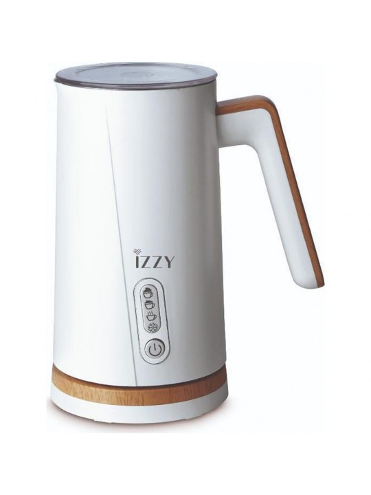 Izzy Συσκευή για Ζεστό & Κρύο Αφρόγαλα με Αντικολλητική Επίστρωση 300ml - Λευκό  - 224239