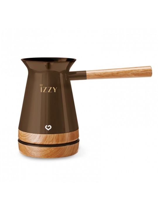 Izzy 224135 Aroma Ηλεκτρικό Μπρίκι 800W με Χωρητικότητα 250ml Καφέ