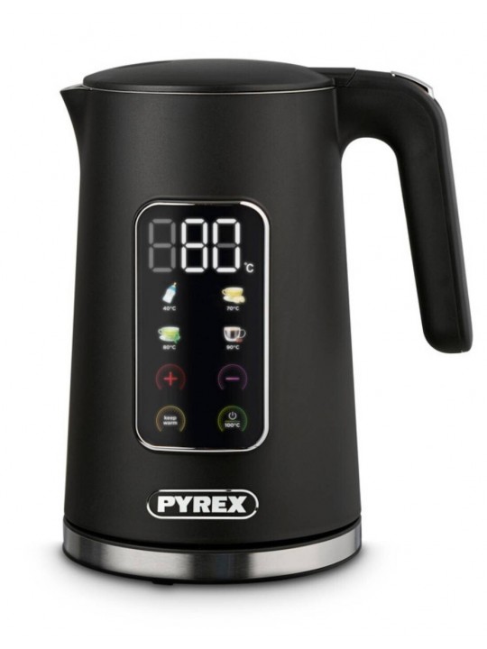 Pyrex Βραστήρας 1.7lt 2200W Μαύρος 333293
