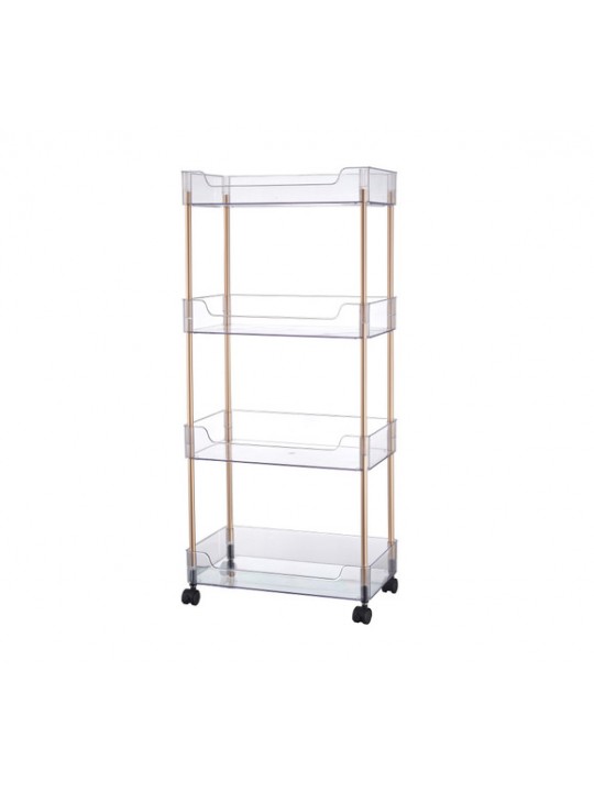 Dream House Ακρυλικό Τρόλεϊ με 4 επίπεδα 6316