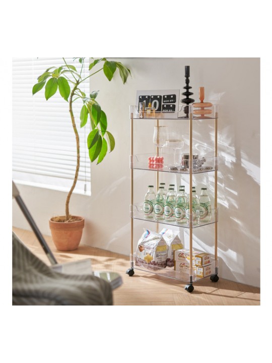 Dream House Ακρυλικό Τρόλεϊ με 4 επίπεδα 6316 Dream House Ακρυλικό Τρόλεϊ με 4 επίπεδα 6316