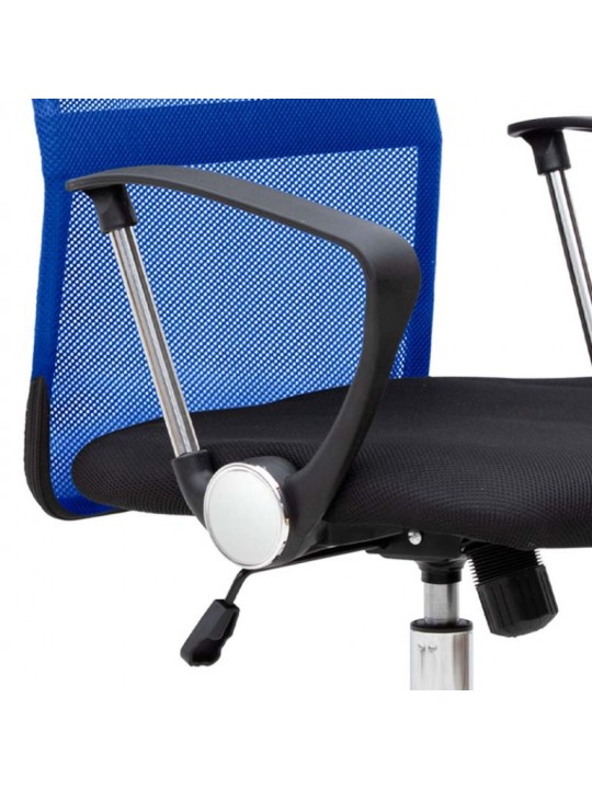 Καρέκλα Γραφείου Megapap Marco  με Προσκέφαλο Στήριξη Μέσης και Ανάκληση Μπλε GP040-0001,4 Καρέκλα Γραφείου Megapap Marco  με Προσκέφαλο Στήριξη Μέσης και Ανάκληση Μπλε GP040-0001,4