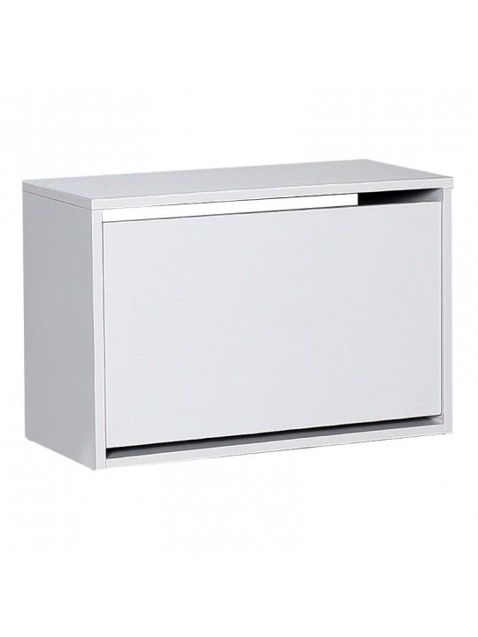 Παπουτσοθήκη Step Megapap 6 ζευγών σε χρώμα λευκό 60x30x42εκ.