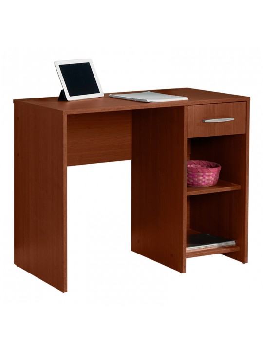 Γραφείο Concept Megapap σε χρώμα καρυδί 90x52x75εκ.