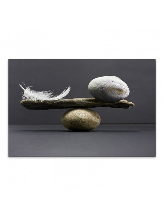 Πίνακας σε καμβά "Balance" Megapap ψηφιακής εκτύπωσης 100x70x3εκ.