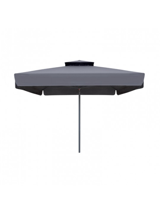 Ομπρέλα επαγγελματική Juno Megapap τηλεσκοπική αλουμινίου χρώμα ανθρακί 3x3m.
