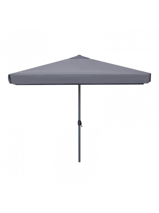 Ομπρέλα κήπου Dylan Megapap αλουμινίου χρώμα ανθρακί 3x3m.