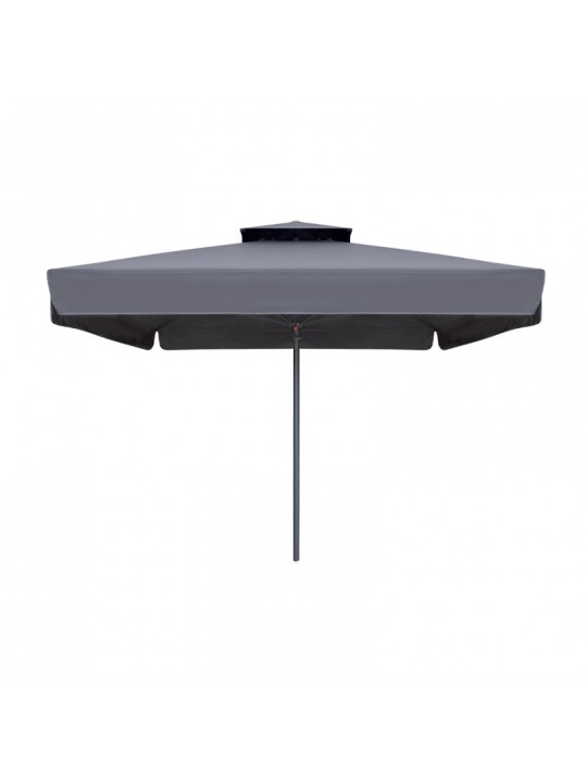 Ομπρέλα επαγγελματική Juno Megapap τηλεσκοπική αλουμινίου χρώμα ανθρακί 3,5x3,5m.