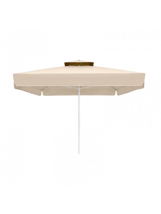 Ομπρέλα επαγγελματική Juno Megapap τηλεσκοπική αλουμινίου χρώμα εκρού 3x3m.