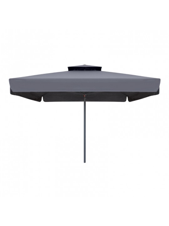 Ομπρέλα επαγγελματική Juno Megapap τηλεσκοπική αλουμινίου χρώμα ανθρακί 4x4m.
