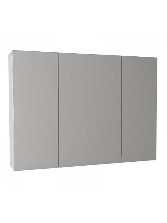 Καθρέπτης μπάνιου Base Μegapap χρώμα λευκό 90x17,1x65εκ.