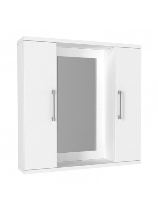 Καθρέπτης μπάνιου Surra Μegapap χρώμα λευκό 65x15,3x65εκ.