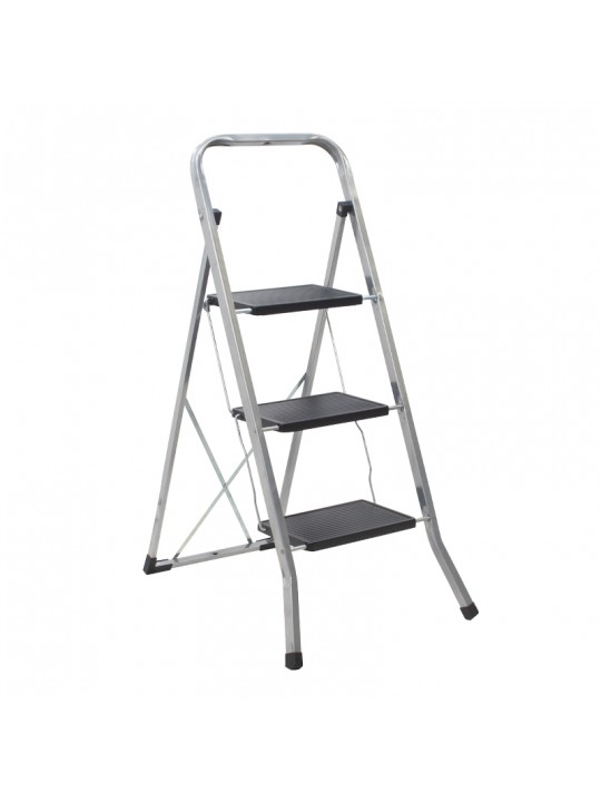 Σκαλοσκαμπό μεταλλικό 3 σκαλιών 70εκ.