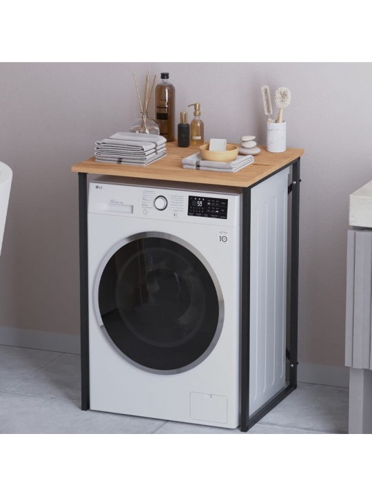 Έπιπλο πλυντηρίου Doyle Megapap χρώμα pine oak 67x60x92,8εκ.