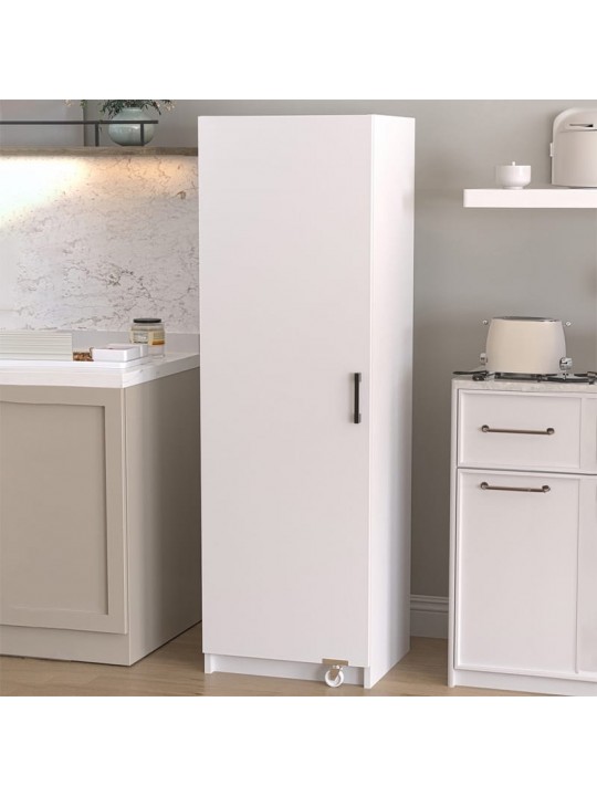Ντουλάπι κουζίνας - μπάνιου Altay Megapap χρώμα λευκό 48,9x44,1x155,5εκ.